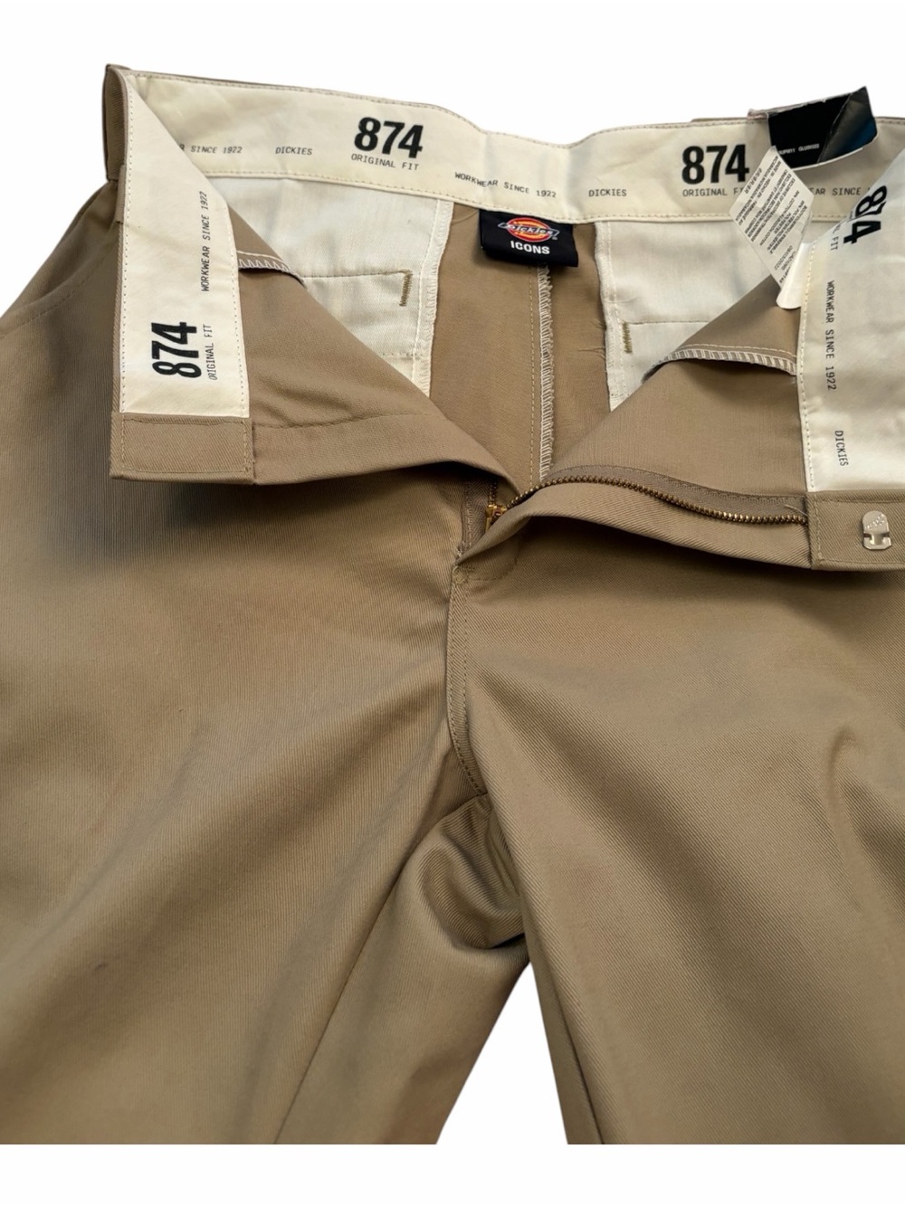 Dickies Women's Original 874
Work Pants, Khaki-Size 6 NWT - Picture 11 of 16